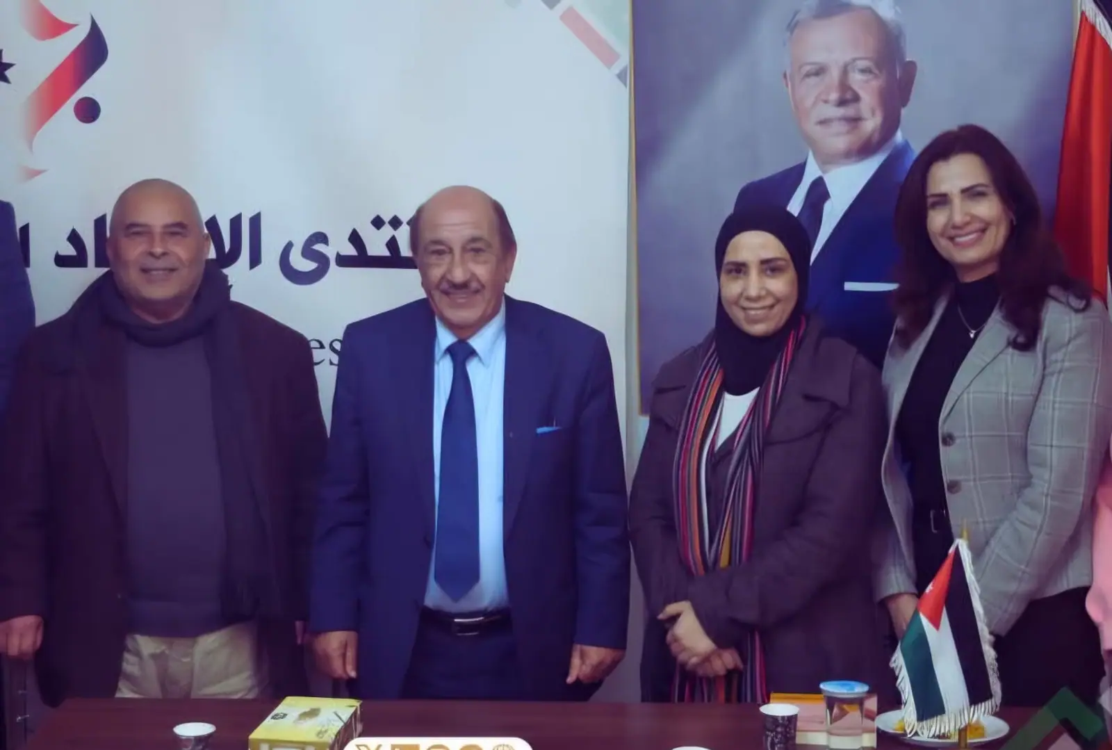 Participants at a political awareness panel discussion