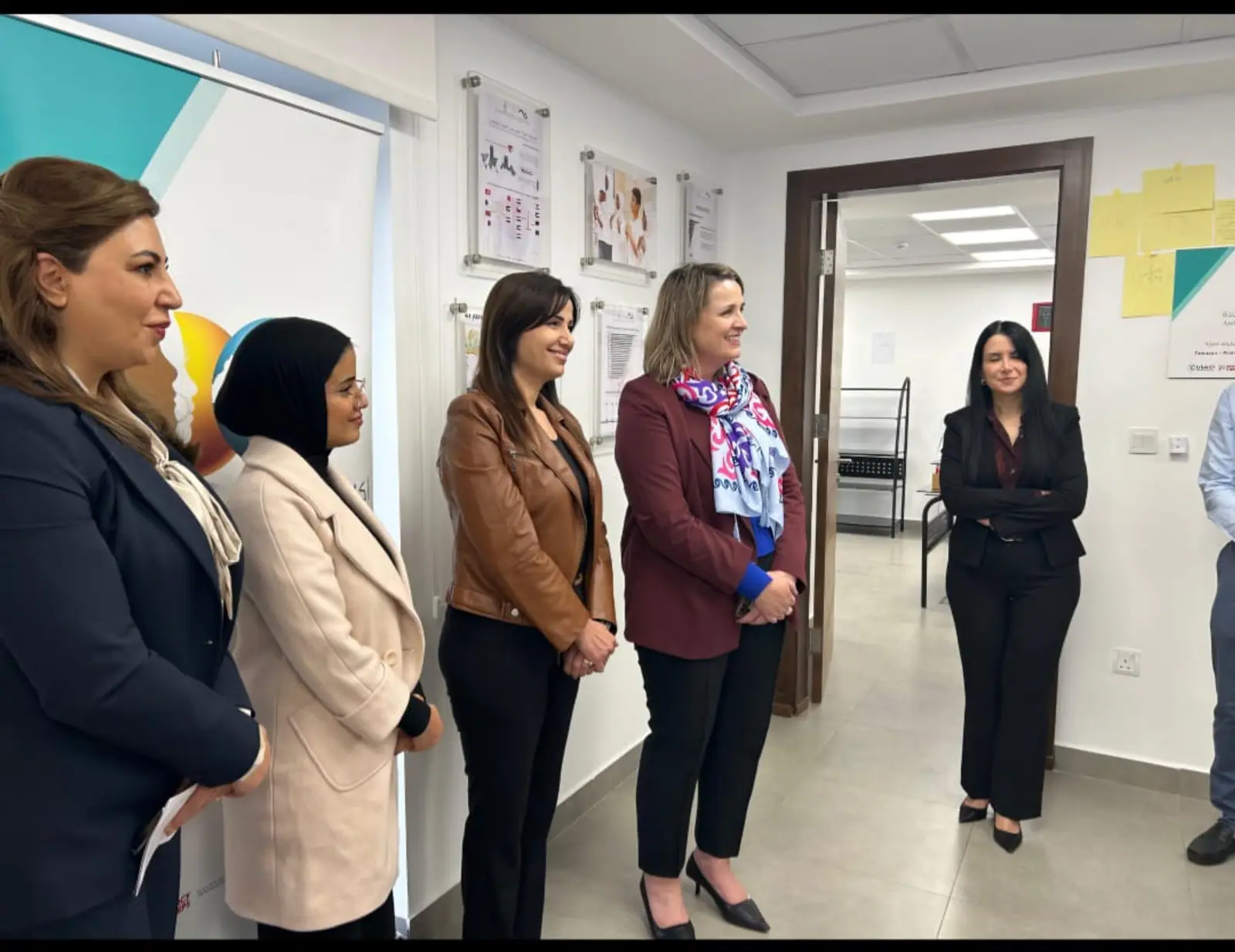 Visit with H.E. Marianne Bolger, Ambassador of Ireland to Jordan